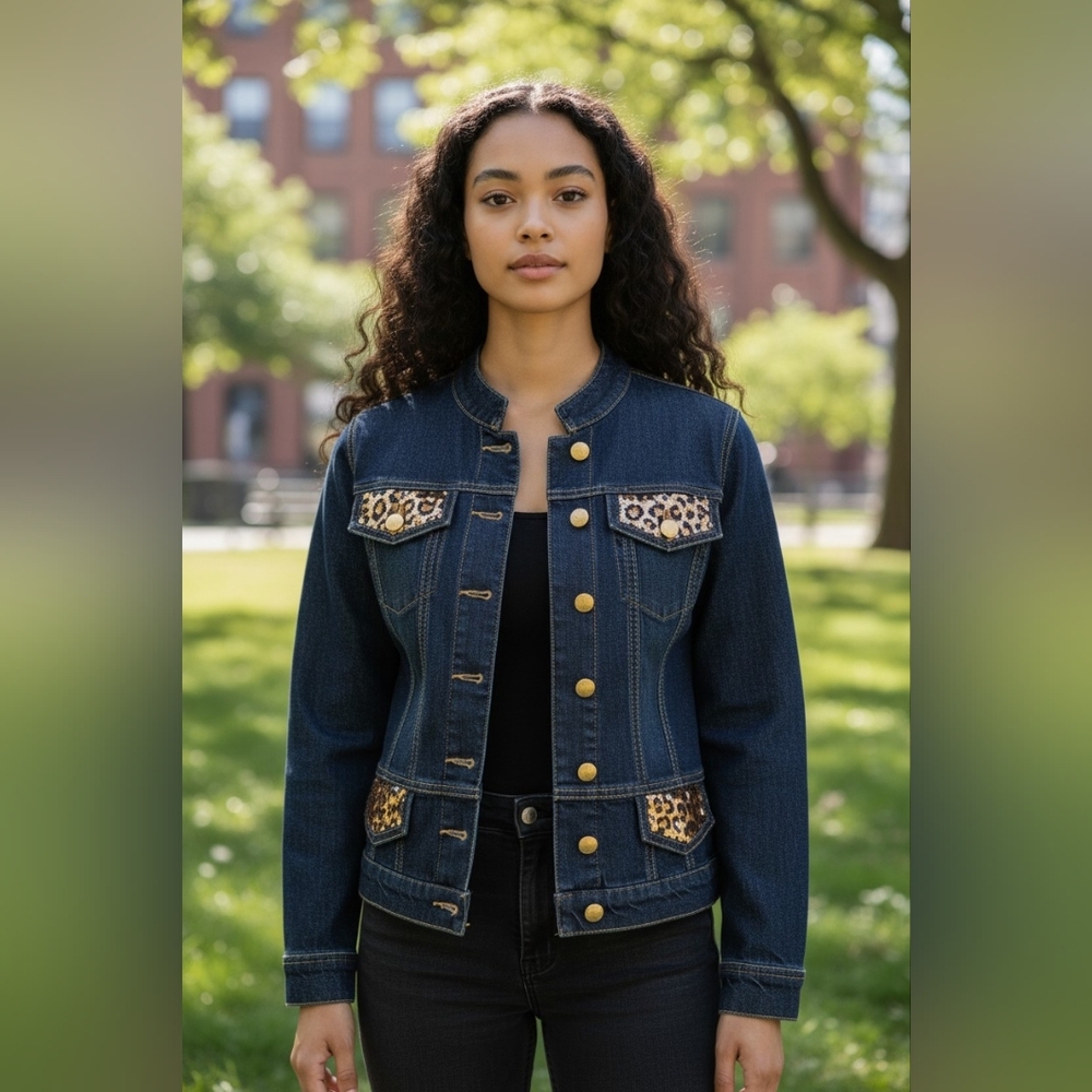 Cache denim jacket